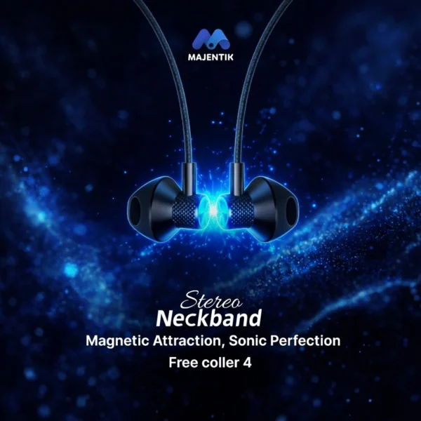 MAJENTIK Free Coller 4 Wireless Neckband Earphones