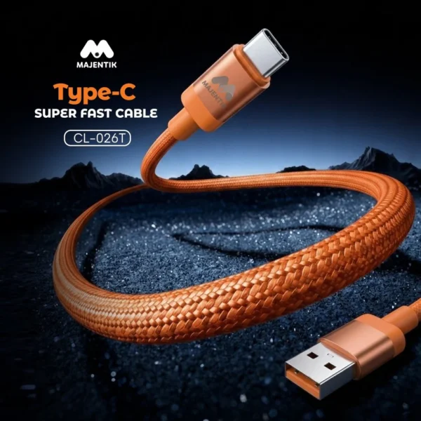 Majentik CL-026 T Type-C Fast Charging & Data Cable