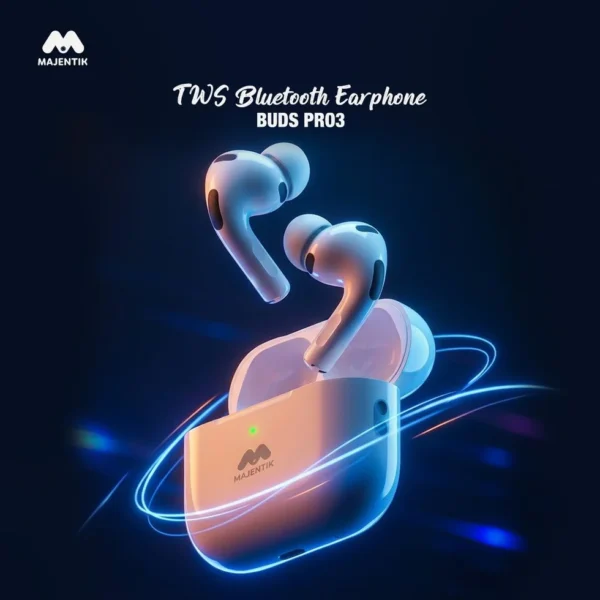 MAJENTIK Buds Pro 3 Wireless Earbuds with Bluetooth 5.3