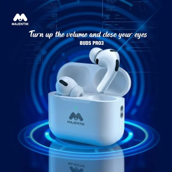 MAJENTIK Buds Pro 3 Wireless Earbuds with Bluetooth 5.3