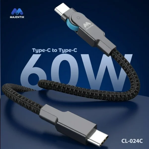 Majentik 180° Type-C Fast Charging & Data Cable CL-024 C