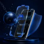 MAJENTIK Borderless Tempered Glass Screen Protector with Full Coverage