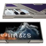 GKK Wide Vision Leather Mecha Phone For Samsung