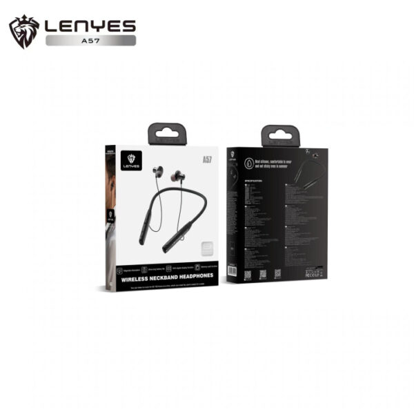 LENYES A57 Wireless Neckband Earphones