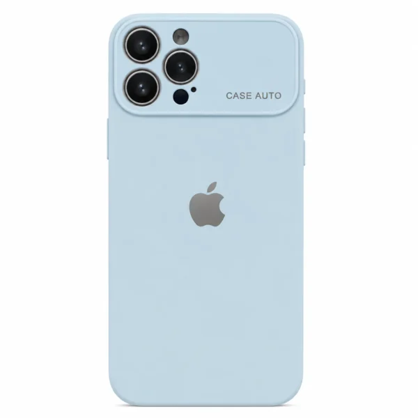 Ice Feel Glass Large Window Phone Case