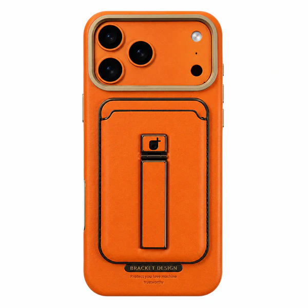 Business PU Leather Phone Case for iPhone