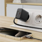 ACEFAST GaN 30W Wall Charger with Built-in USB-C Cable A110