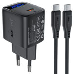 ACEFAST GaN 20W USB-C Wall Charger with LED Display and Cable A113