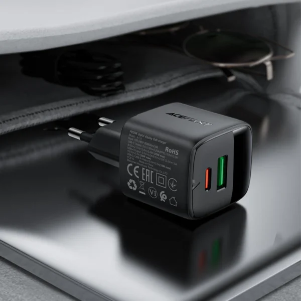 ACEFAST Fast Charge Wall Charger A114 PD25W GaN