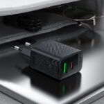 ACEFAST GaN 20W Dual-Port Shell Texture Wall Charger A78