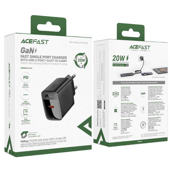 ACEFAST GaN Fast Charge Wall Charger A82 PD20W