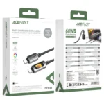 ACEFAST Charging Data Cable C21-03 USB-C to USB-C 60W
