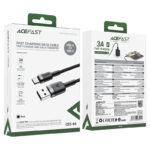 ACEFAST Charging Data Cable USB-A to USB-C C22-04