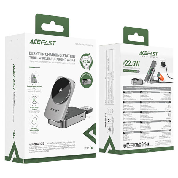 ACEFAST Wireless Charger Desktop Holder E22