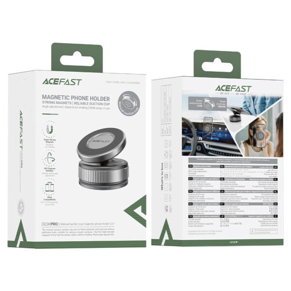 ACEFAST Magnetic Suction Cup Phone Holder E27