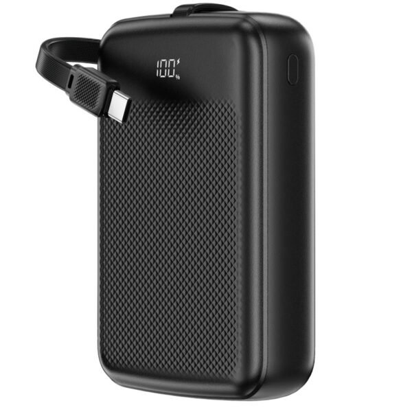 ACEFAST 20000mAh 22.5W Fast Charge Power Bank with Built-in Cable M14