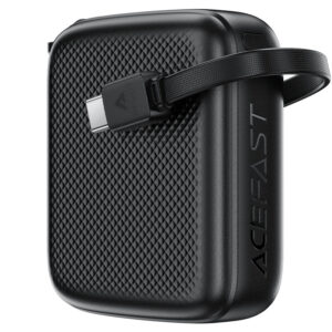 ACEFAST 10000mAh 22.5W Power Bank with Built-in Cable M15