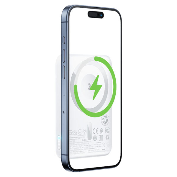 ACEFAST 5000mAh PD 20W Magnetic Wireless Power Bank M25