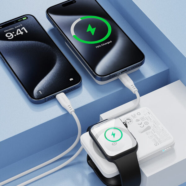 ACEFAST 5000mAh PD 20W Magnetic Wireless Power Bank M25
