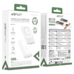ACEFAST 5000mAh PD 20W Magnetic Wireless Power Bank M25
