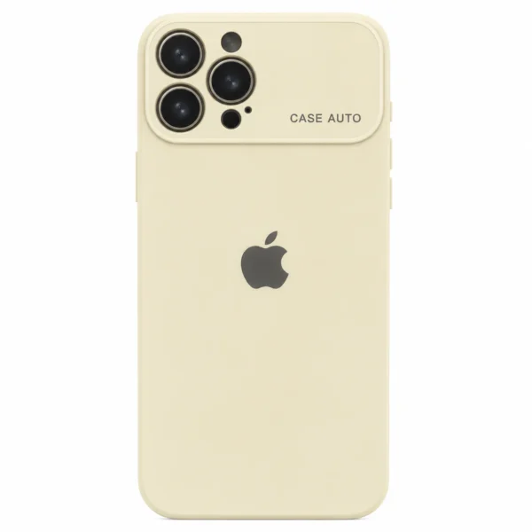 Ice Feel Glass Large Window Phone Case