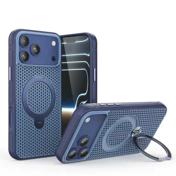 Dteck - Magnetic Case with Integrated Ring Stand