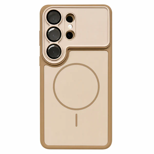 Premium Skin Feel Magnetic Wireless Charging Case For Samsung