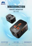 Majentik Universal Travel Adapter with Fast Charging Ports