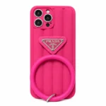 PRADA Soft Rubber Fashion Case with Mobile Holder