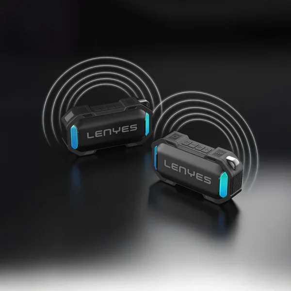 Lenyes S233 RGB Waterproof Bluetooth Speaker