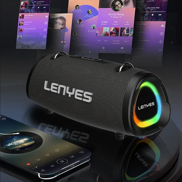 Lenyes S872 RGB Bluetooth Speaker