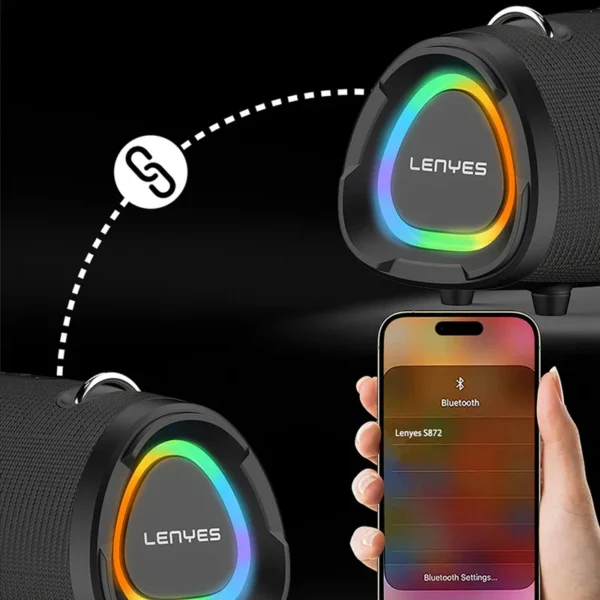 Lenyes S872 RGB Bluetooth Speaker