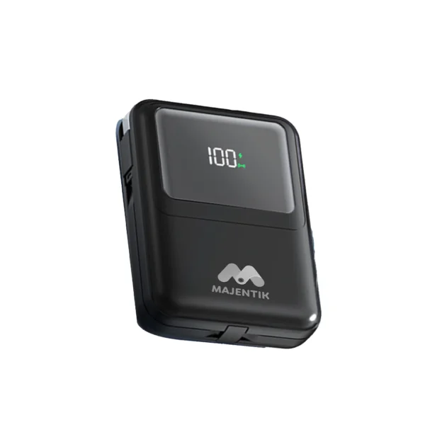 Majentik Power Bank MJ-28 10000 mAh with Wireless Charging & Digital Display