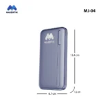 Majentik 10000mAh Slim Portable Power Bank MJ-04