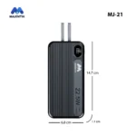 Majentik 10000mAh Compact Power Bank with 22.5W Fast Charging