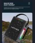 Lenyes S857 RGB Bluetooth Speaker with Microphone