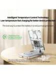 Momax 1-Charge Q.Port² Qi2 25W 3-in-1 Magnetic Wireless Charging Stand