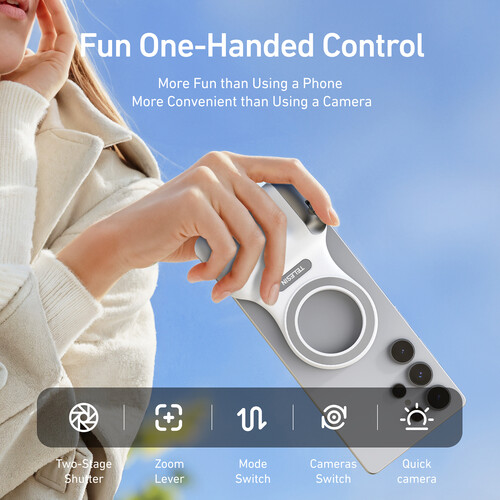 TELESIN Fun Shot Magnetic Grip