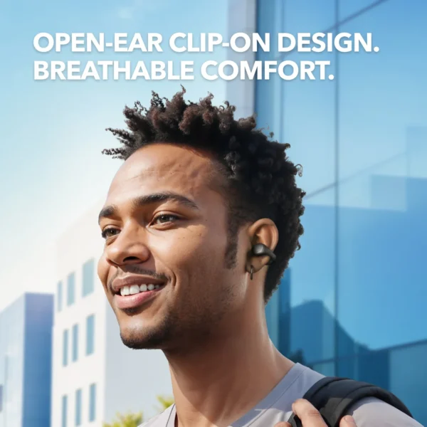 Anker Soundcore C40i Open-Ear Clip Earbuds with Secure Fit