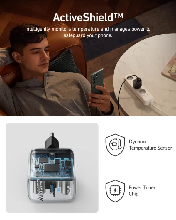 Anker 313 USB-C Wall Charger 45W