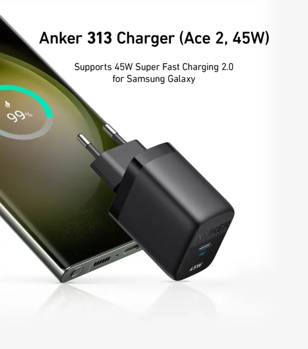 Anker 313 USB-C Wall Charger 45W