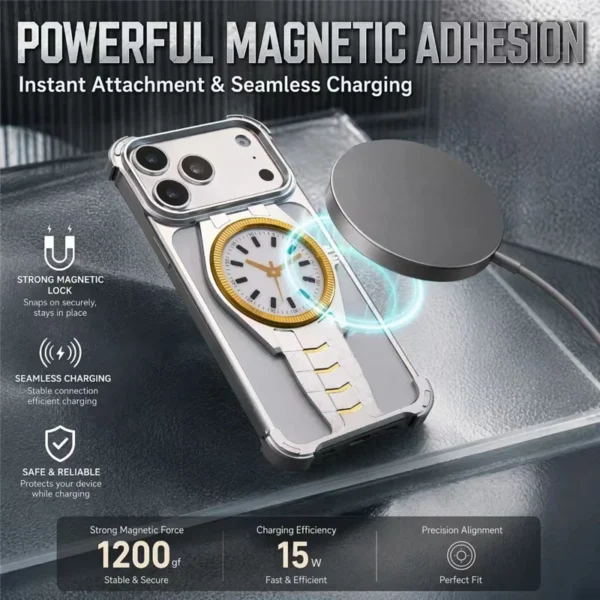 Fanshi Titan Armor MagSafe Case for iPhone 17 Pro Max