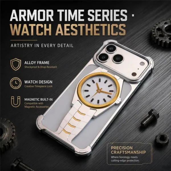 Fanshi Titan Armor MagSafe Case for iPhone 17 Pro Max