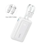 Anker Zolo Power Bank 10000mAh 35W with Built-in Dual USB-C Cable A110L