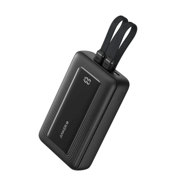Anker Zolo Power Bank (20000 mAh, Built-In USB-C and Lightning Cable)30W