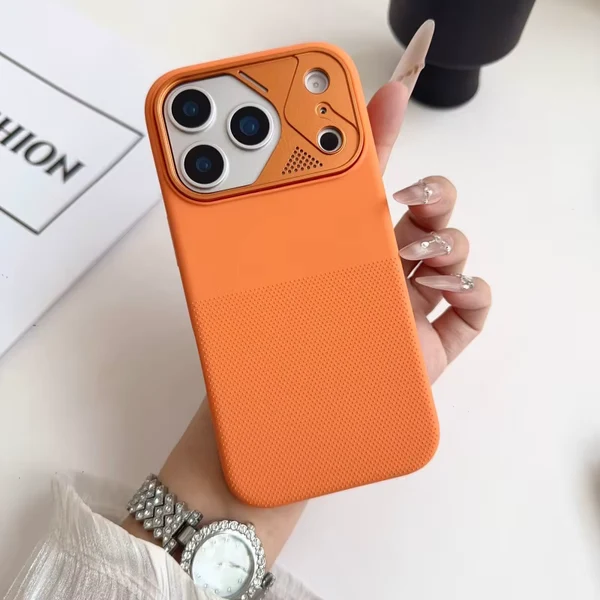 VAWI Liquid Silicone Magnetic Full Coverage Lens Shockproof Case