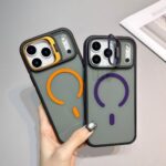 CASE.PRO Metal Camera Stand Rugged Mobile Phone Case