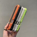 Magnetic Shockproof Mobile Phone Case Transparent Protective Cover
