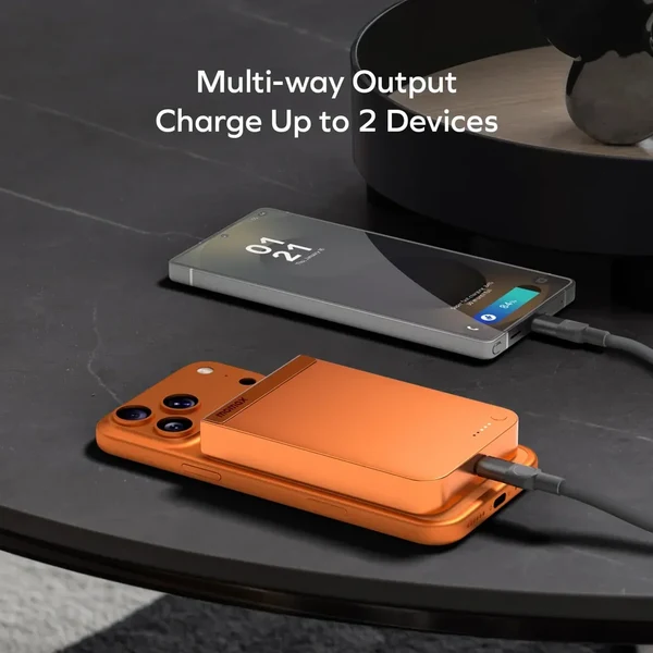 Momax 1-Power S.Pass 10000mAh Qi2 Magnetic Wireless Battery Pack 15W