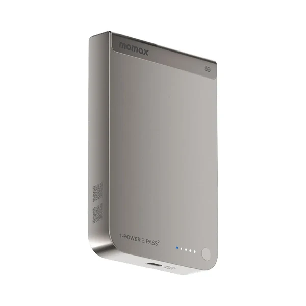 Momax 1-Power S.Pass² 10000mAh Semi SSB Magnetic Wireless Battery Pack 25W